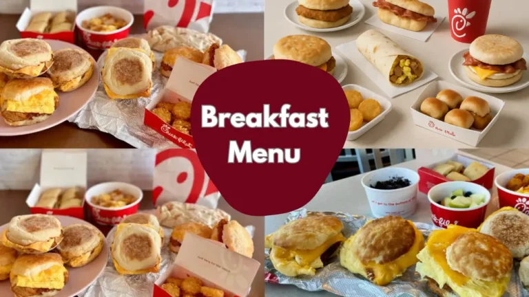 Chick-fil-A Breakfast Menu