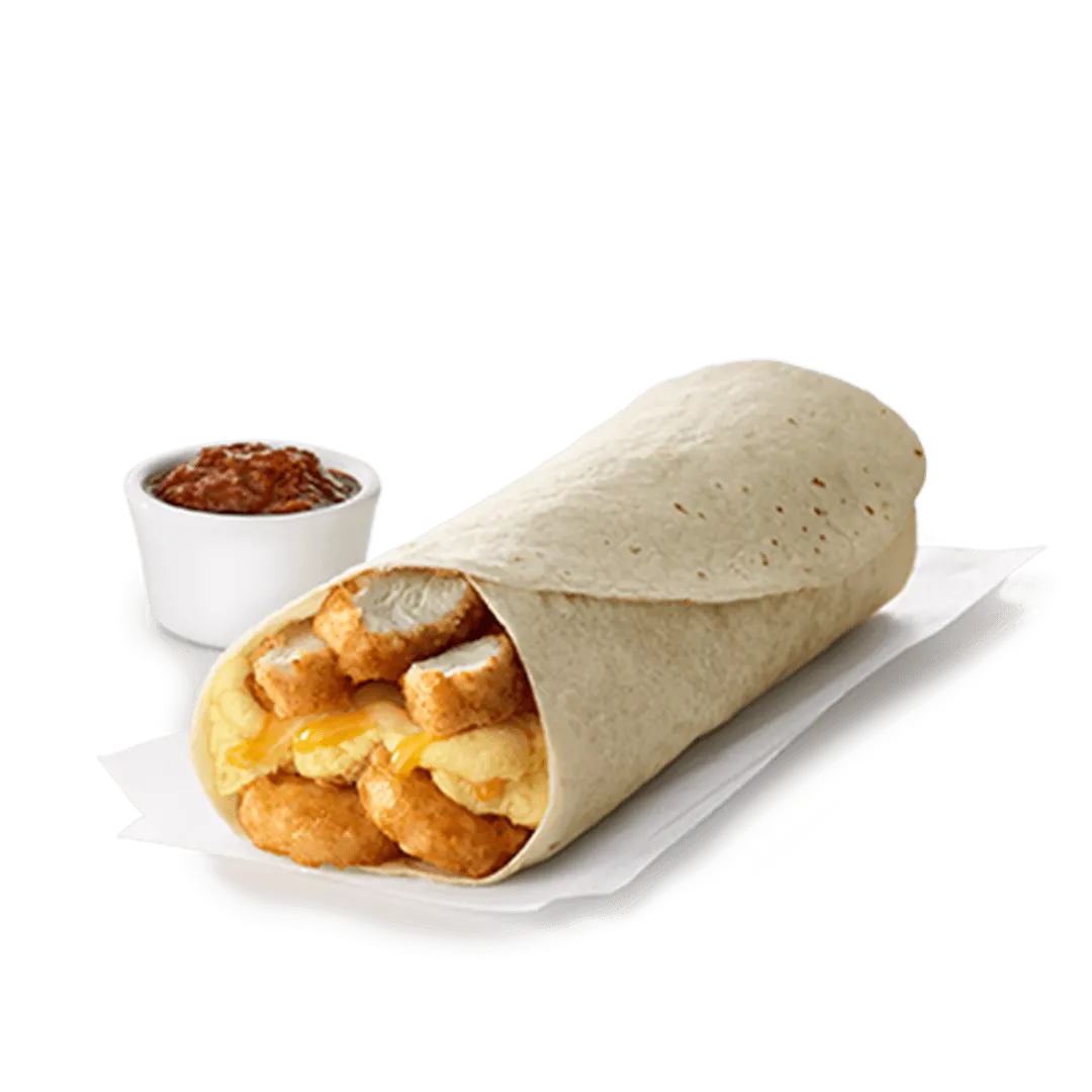 Hash Brown Scramble Burrito