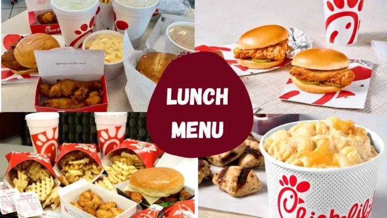 Chick-fil-A Lunch Menu