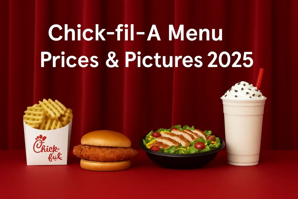 Chick-fil-A Menu Prices & Pictures 2025