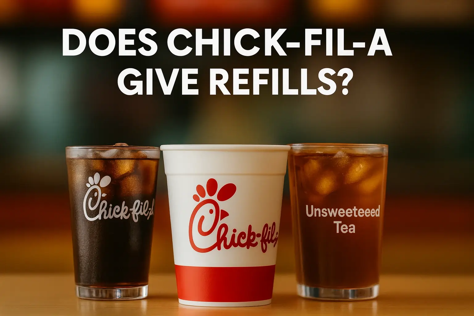 Does Chick-fil-A Give Refills